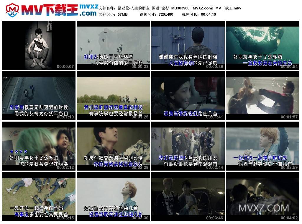 温亚伦-人生的朋友_国语_流行_MB303966